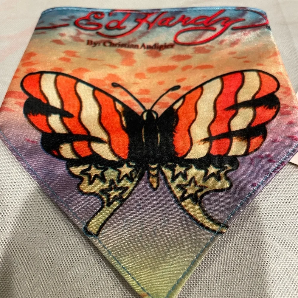 Ed Hardy by Christian Audigier Pet Bandana